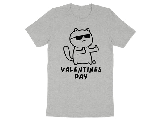 Cool Cat Valentines Day Graphic Tee Product