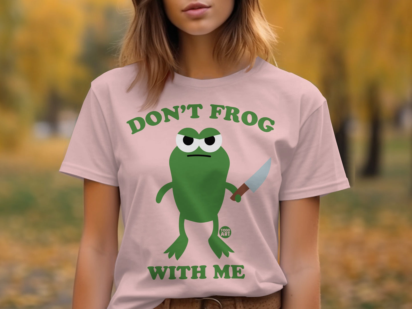 Don't Frog With Me Graphic T-Shirt product