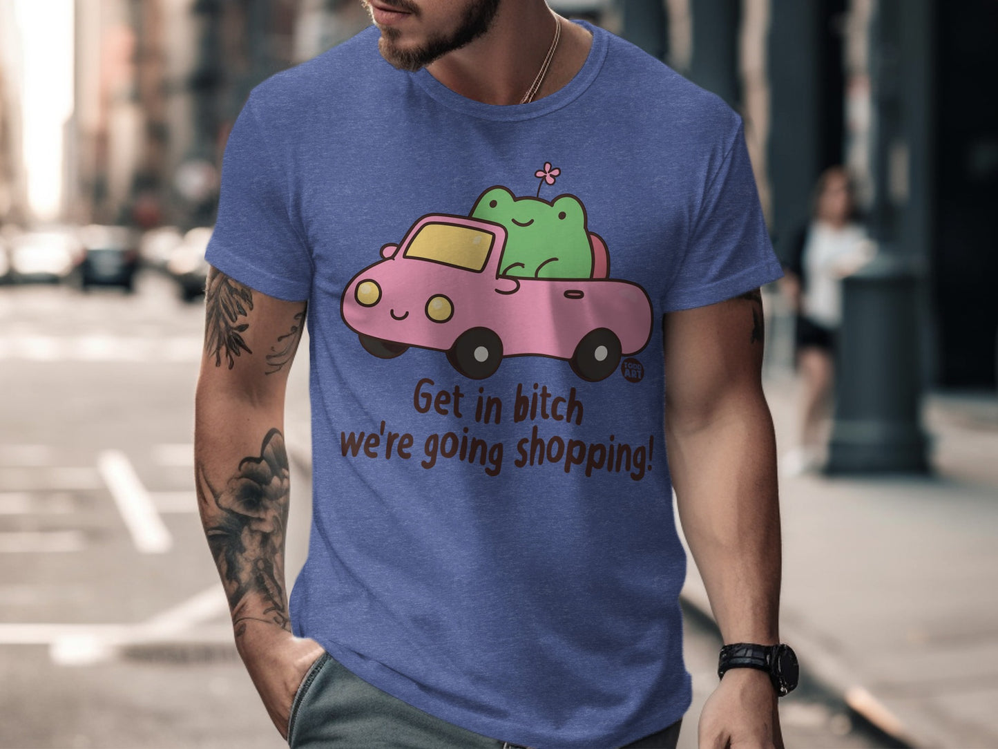 Get in bitch we're going shopping graphic tee product