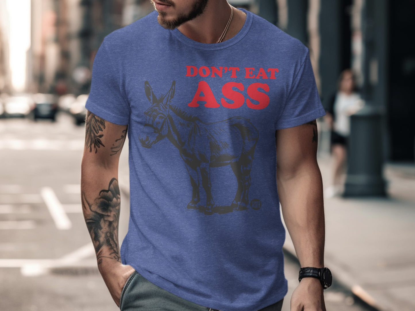 Don't Eat Ass Funny Donkey Meme Humor Shirt product