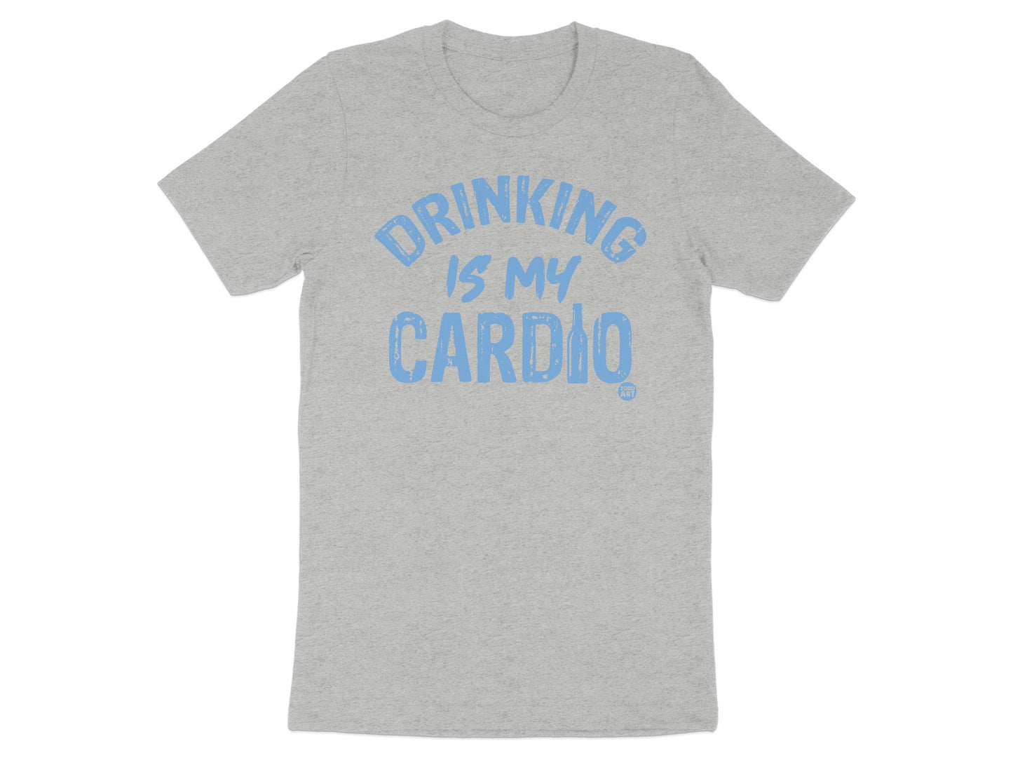 Drinking Is My Cardio Grey T-Shirt product type