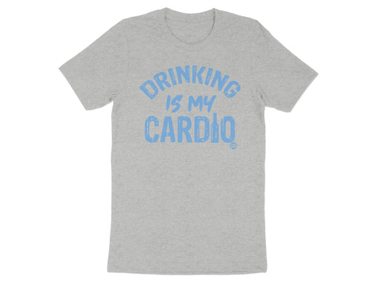 Drinking Is My Cardio Grey T-Shirt product type