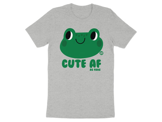 Cute AF As Frog Graphic Tee Shirt Frog product