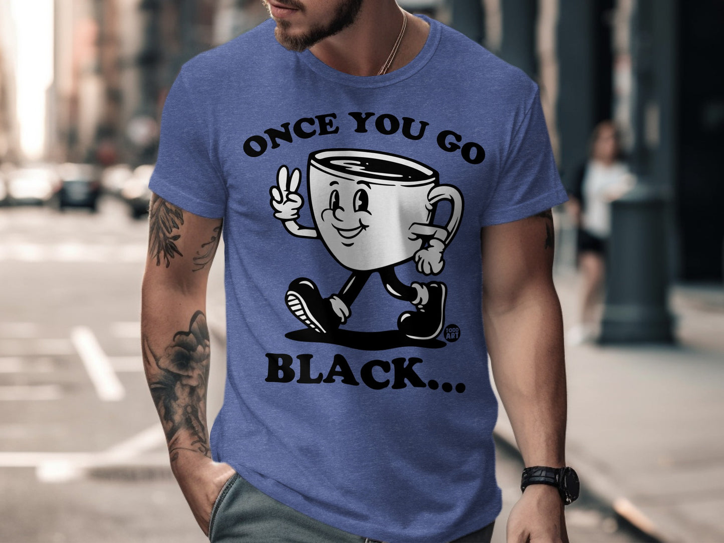 Once You Go Black Coffee Mug Graphic T-shirt product