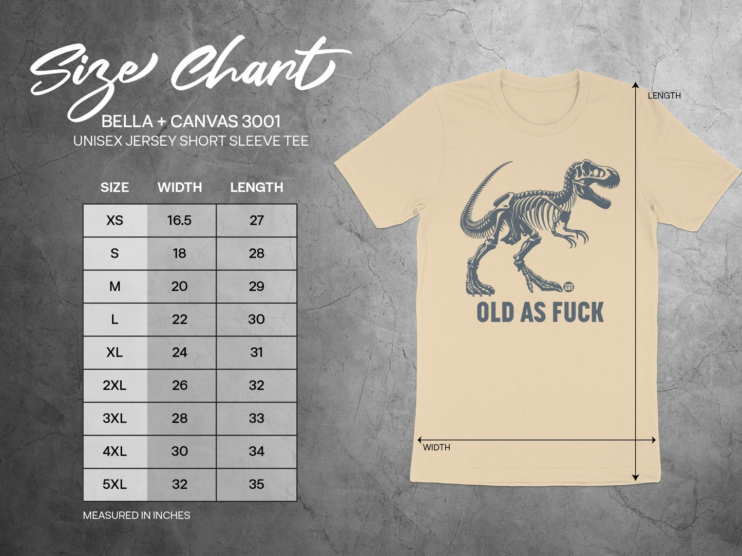 Funny Dinosaur Skeleton Unisex Jersey Short Sleeve Tee product