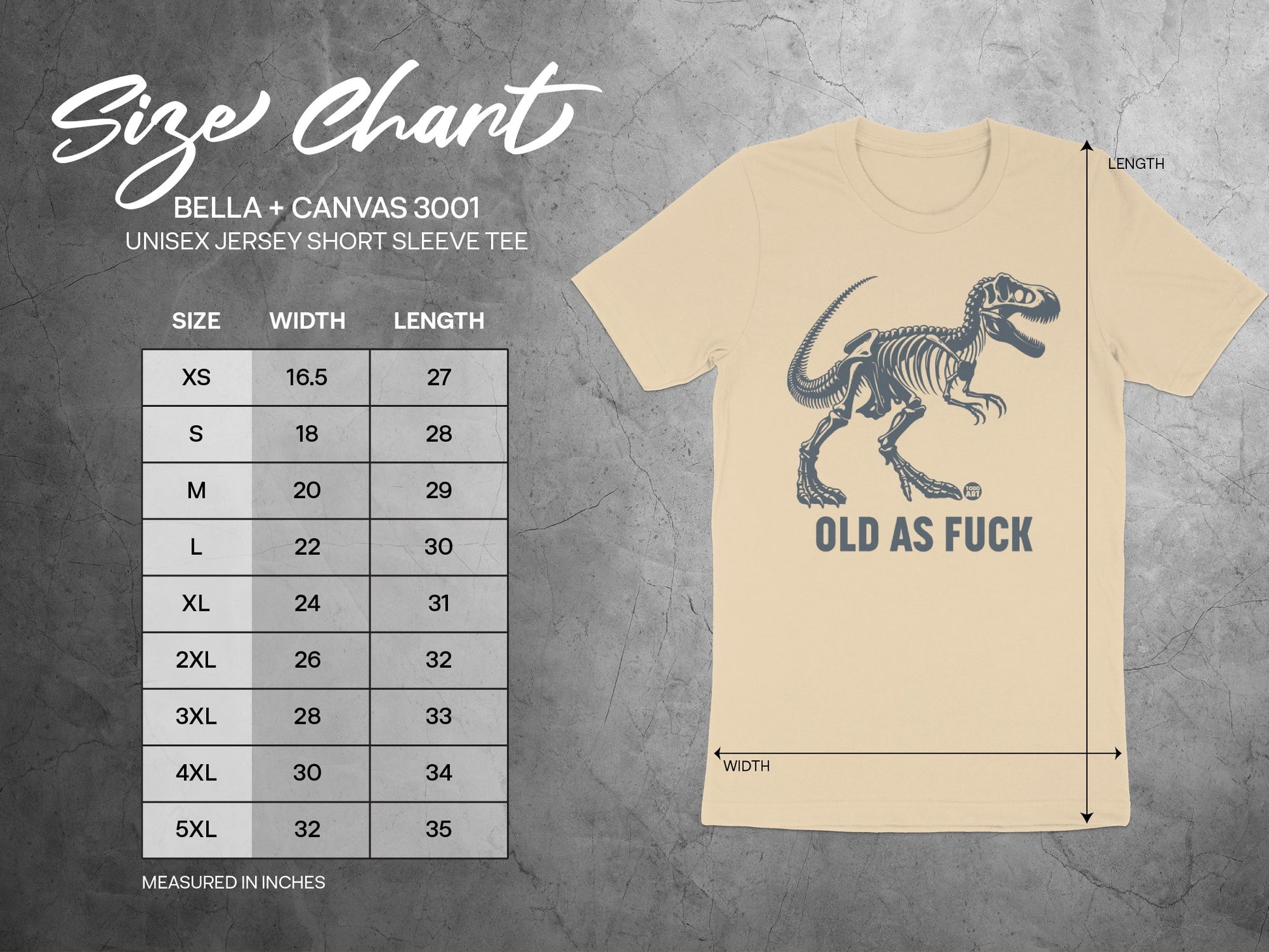 Funny Dinosaur Skeleton Unisex Jersey Short Sleeve Tee product