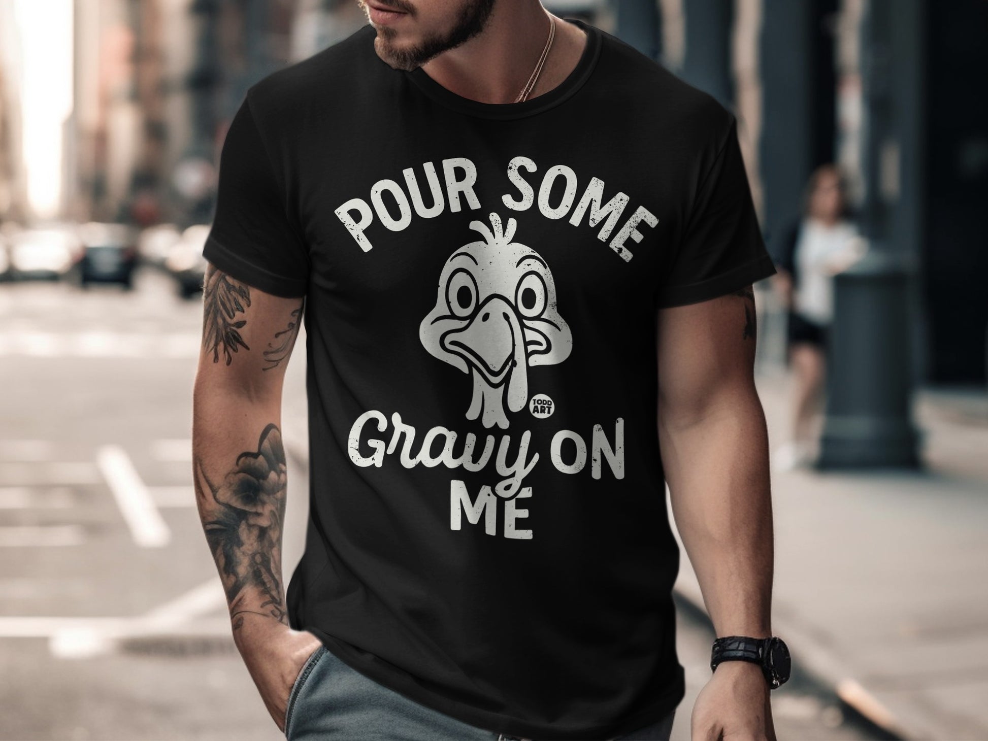 Pour Some Gravy On Me Graphic T-shirt