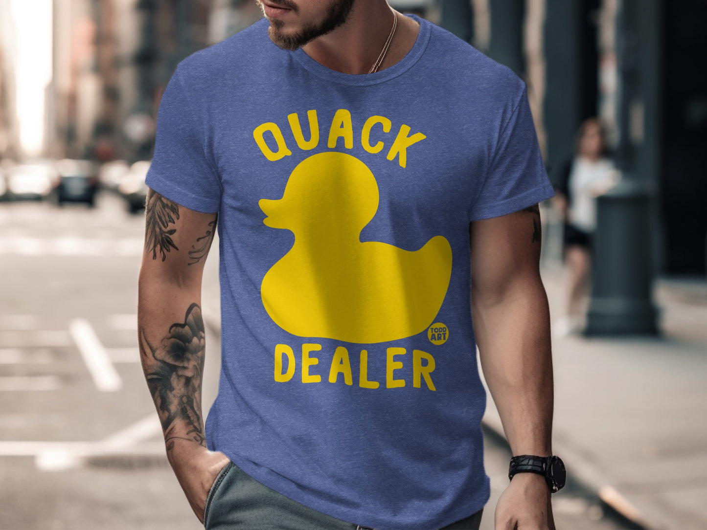 Quack Dealer Graphic Design Duck Shirt product type