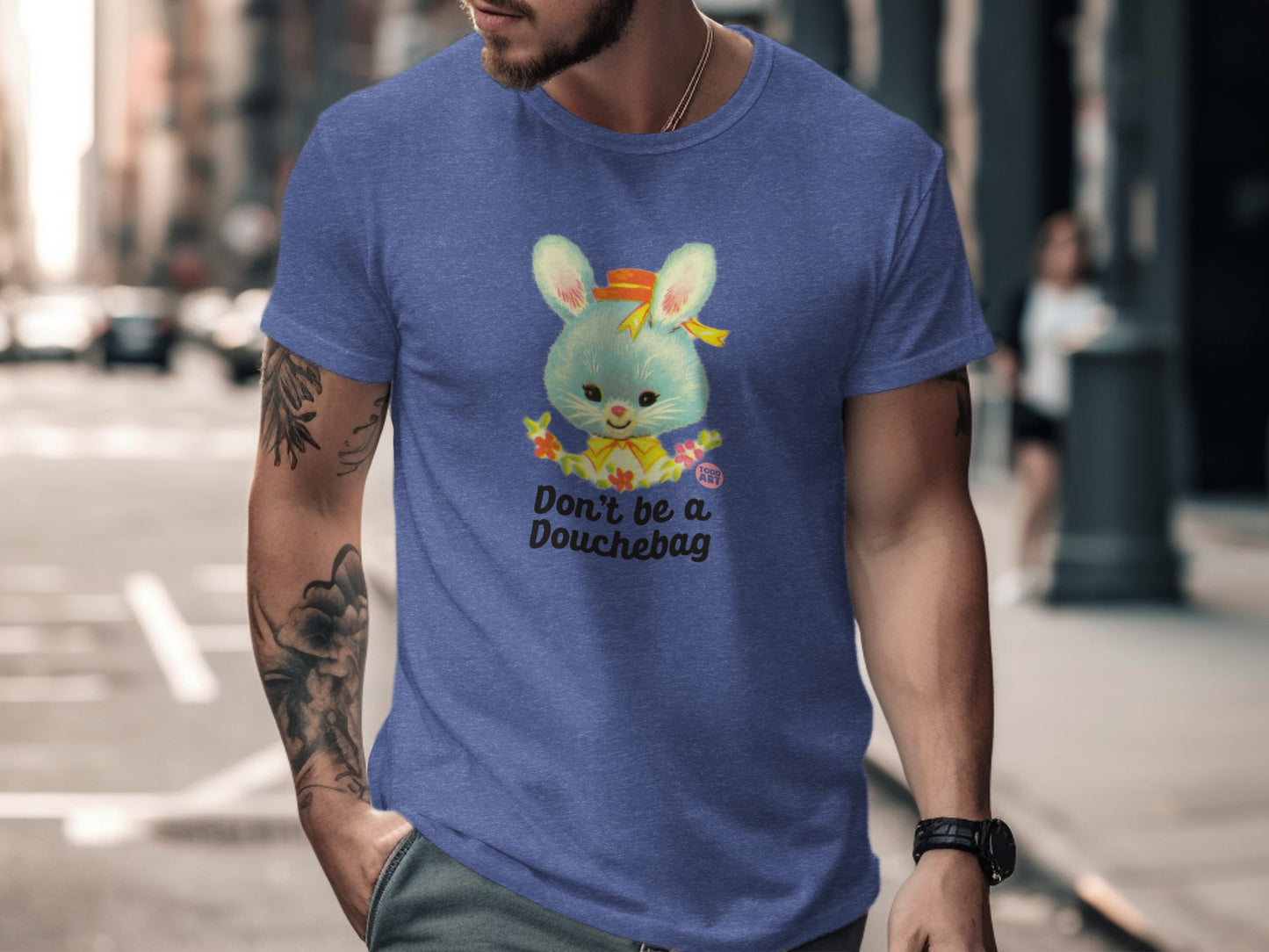 Don't Be A Douchebag Bunny Graphic T-Shirt product type