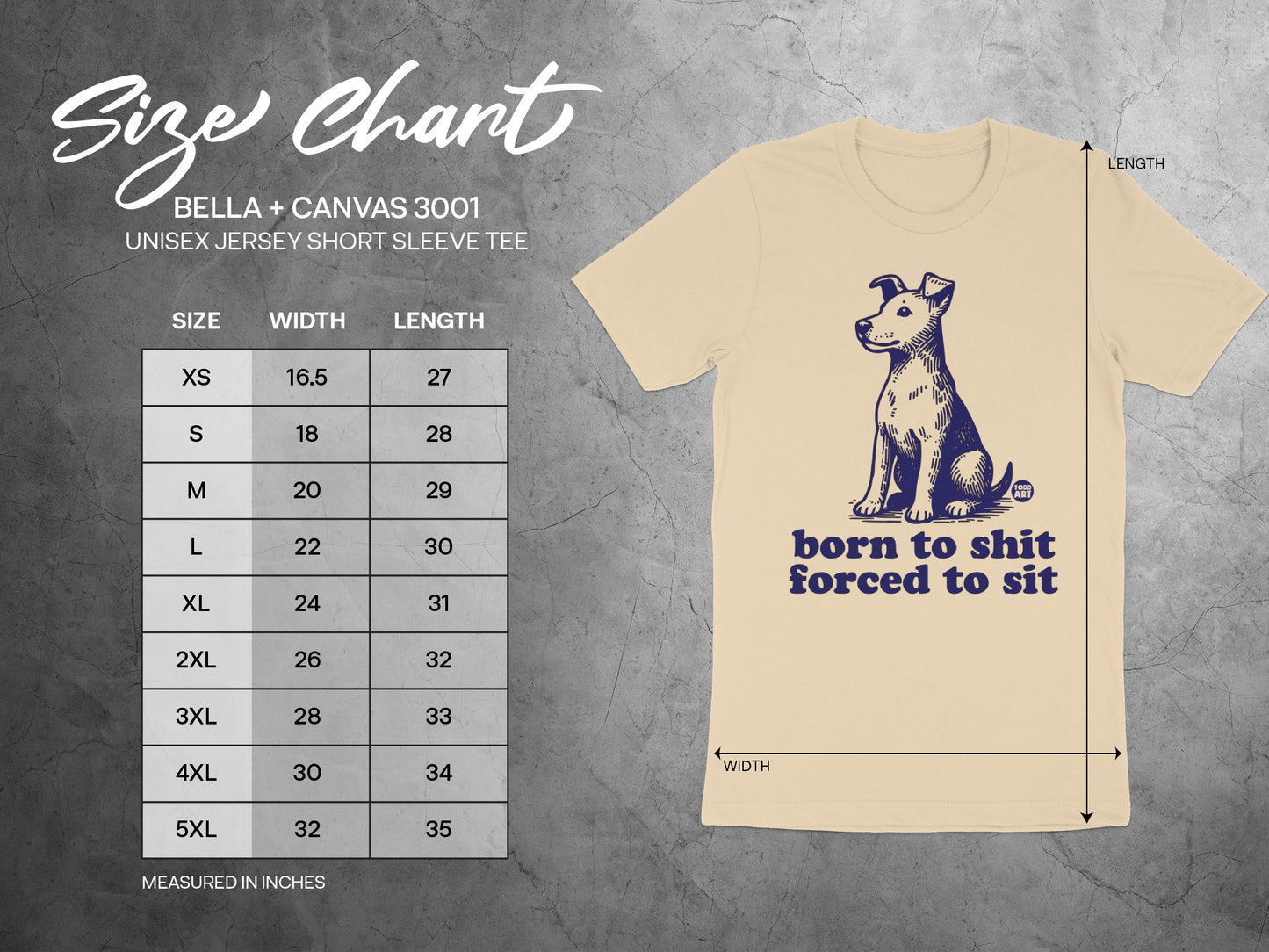 Born to Shit Forced to Sit Unisex Jersey Short Sleeve product type