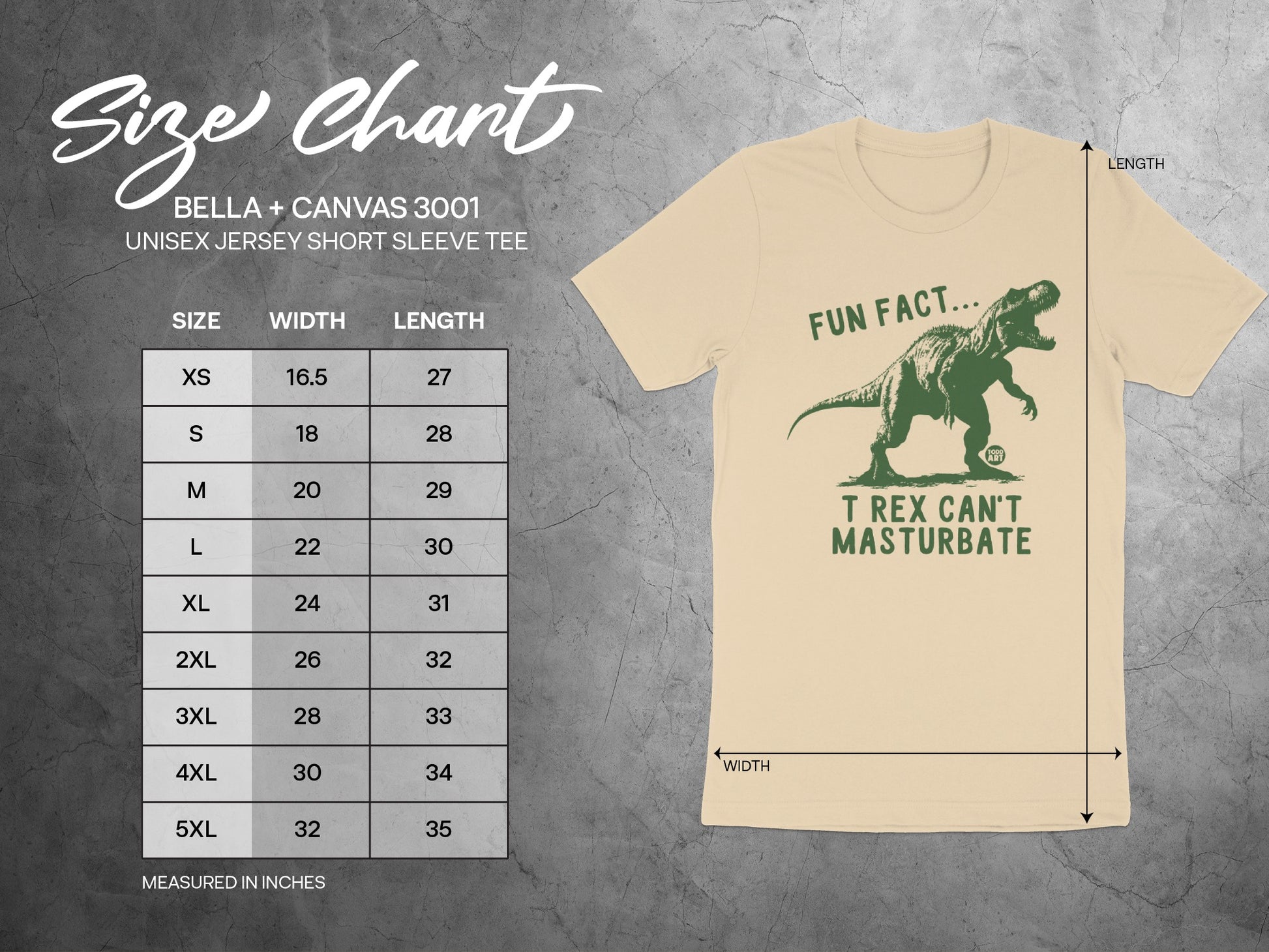 Fun Fact T Rex Can't Masturbate Unisex Short Sleeve Tee product