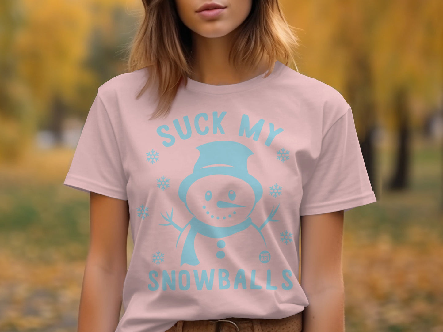Suck My Snowballs Funny Graphic T-Shirt product