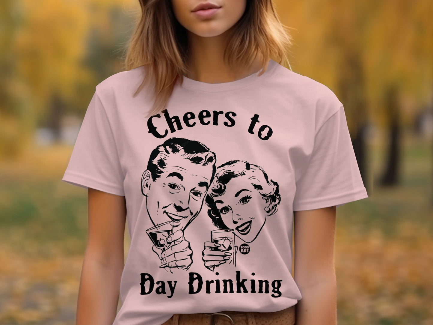 Cheers to Day Drinking Graphic Tee product type