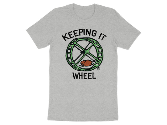 Keeping It Wheel Hamster Design T-shirt product