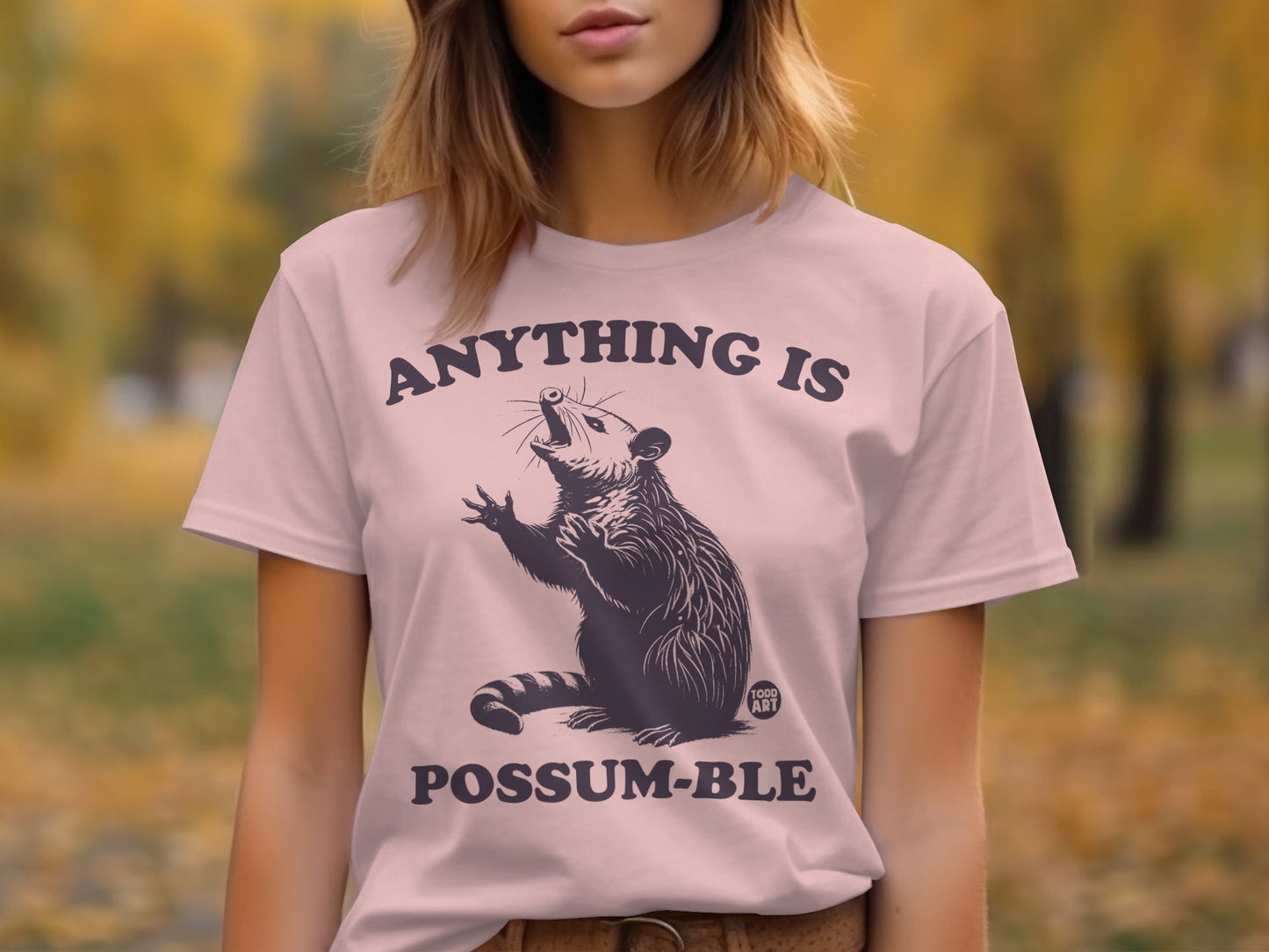 Anything is Possum-ble Graphic Tee Product