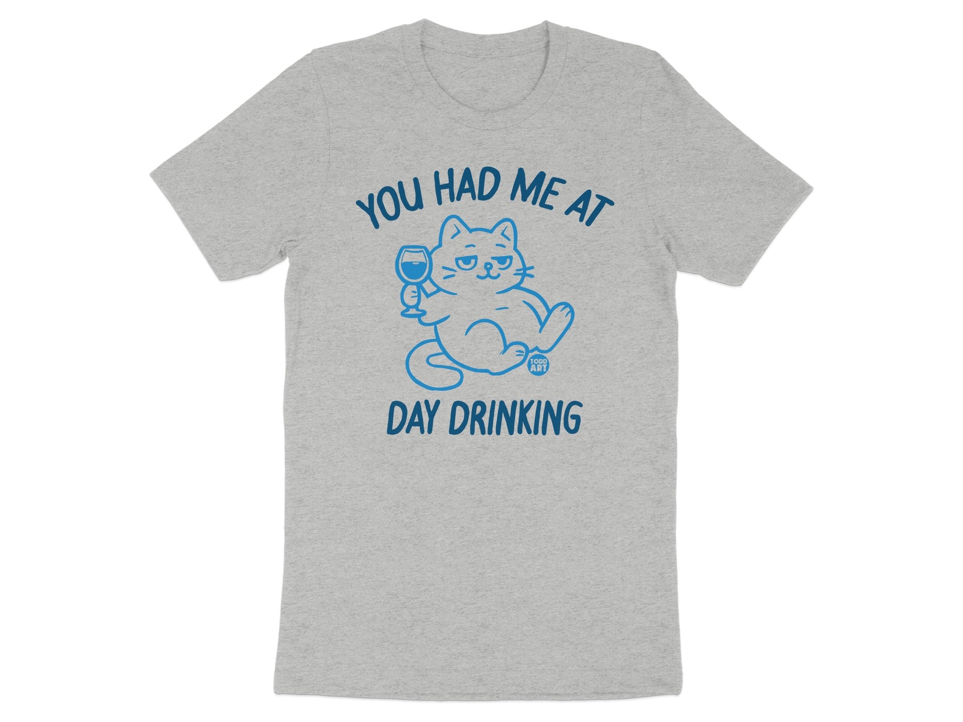 You Had Me At Day Drinking Cat T-Shirt product type