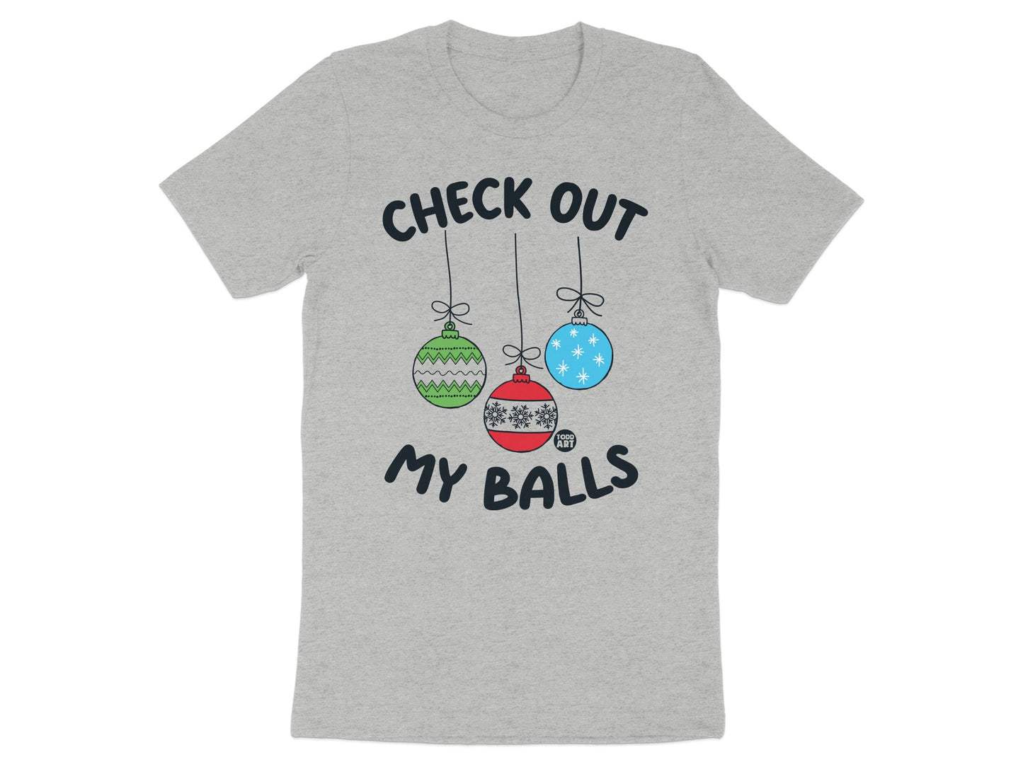 Check Out My Balls Graphic Design T-shirt product