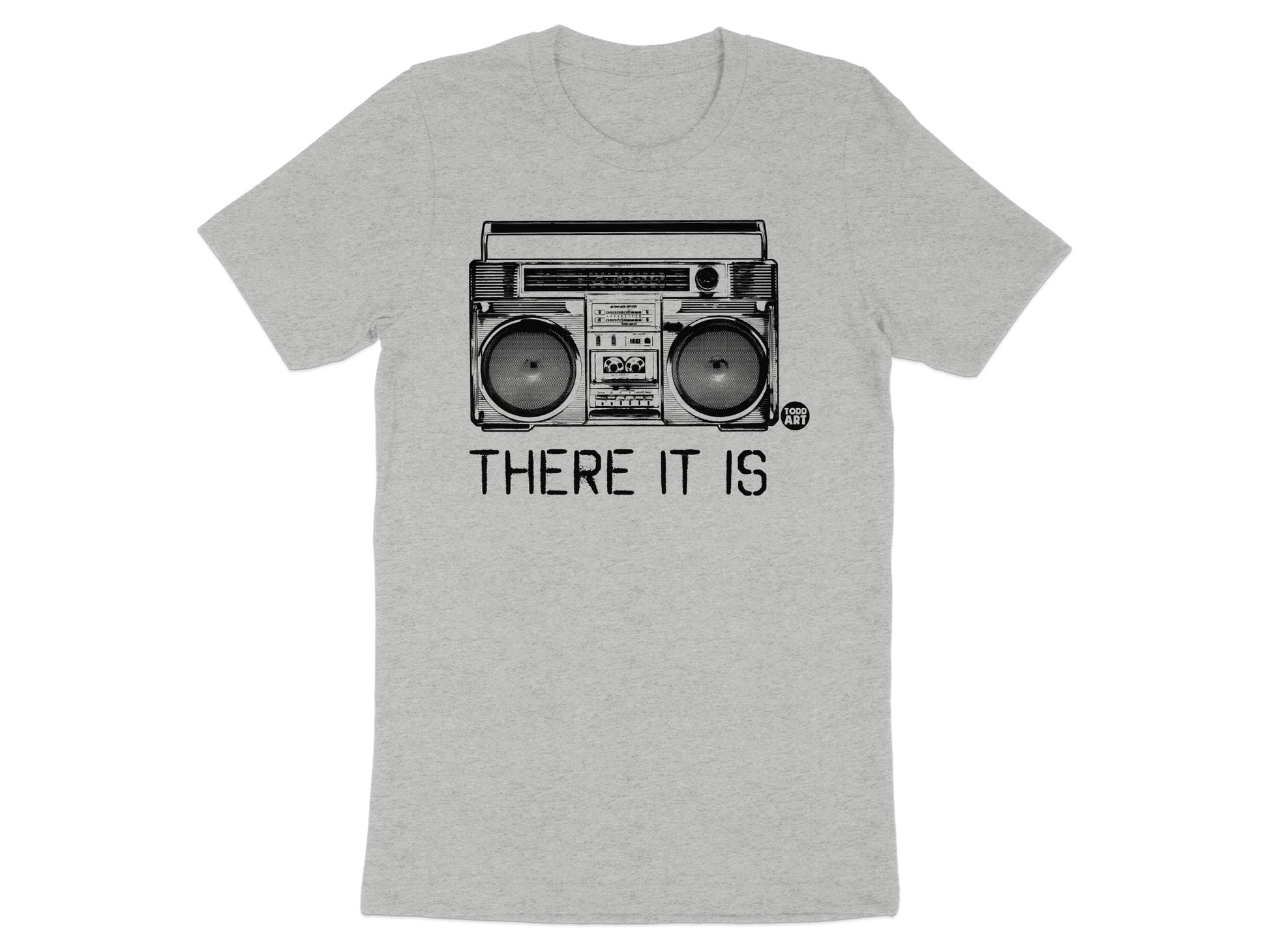 Retro Boombox Graphic There It Is Theme T-shirt product type