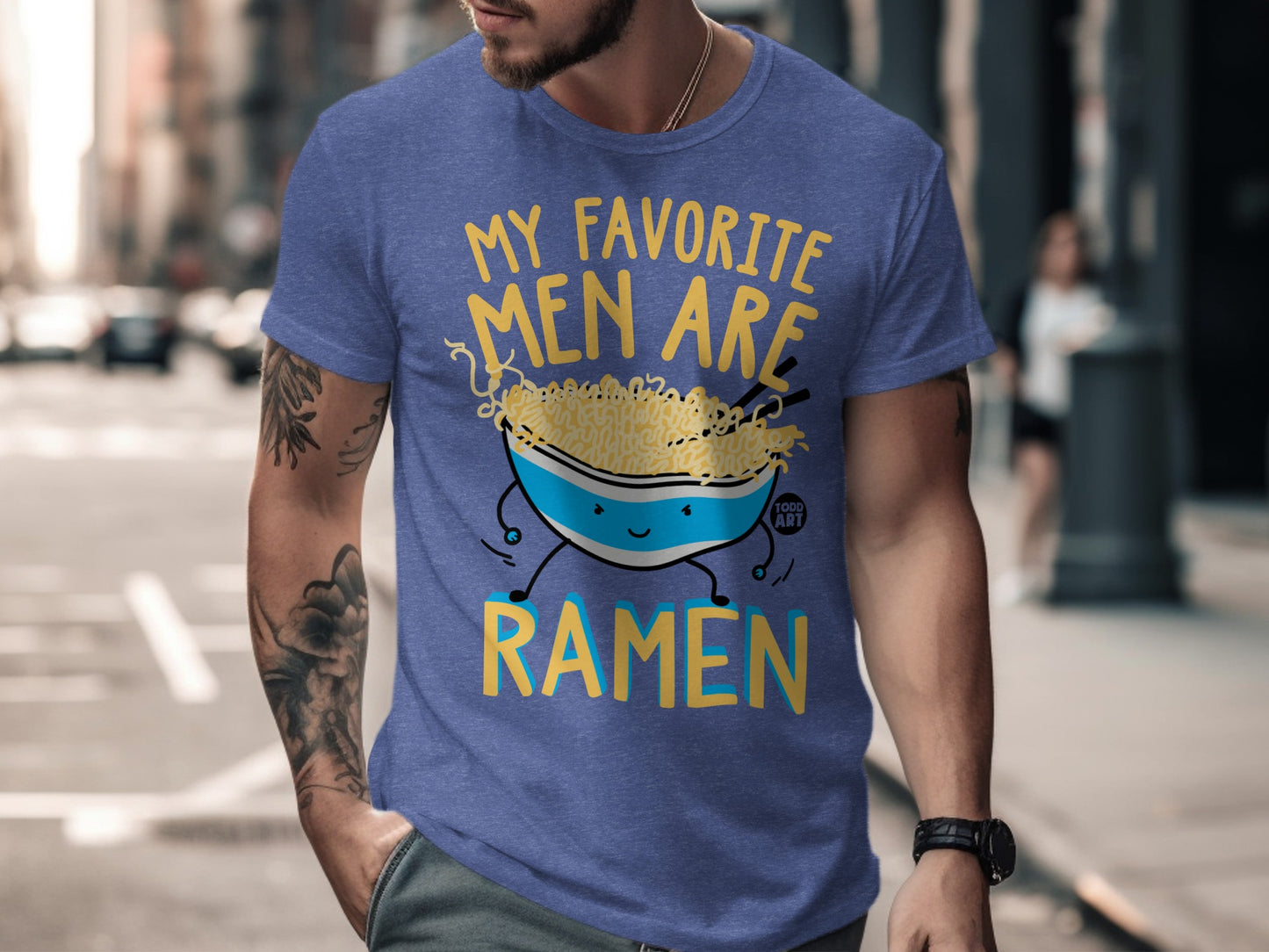My Favorite Men Are Ramen T-shirt