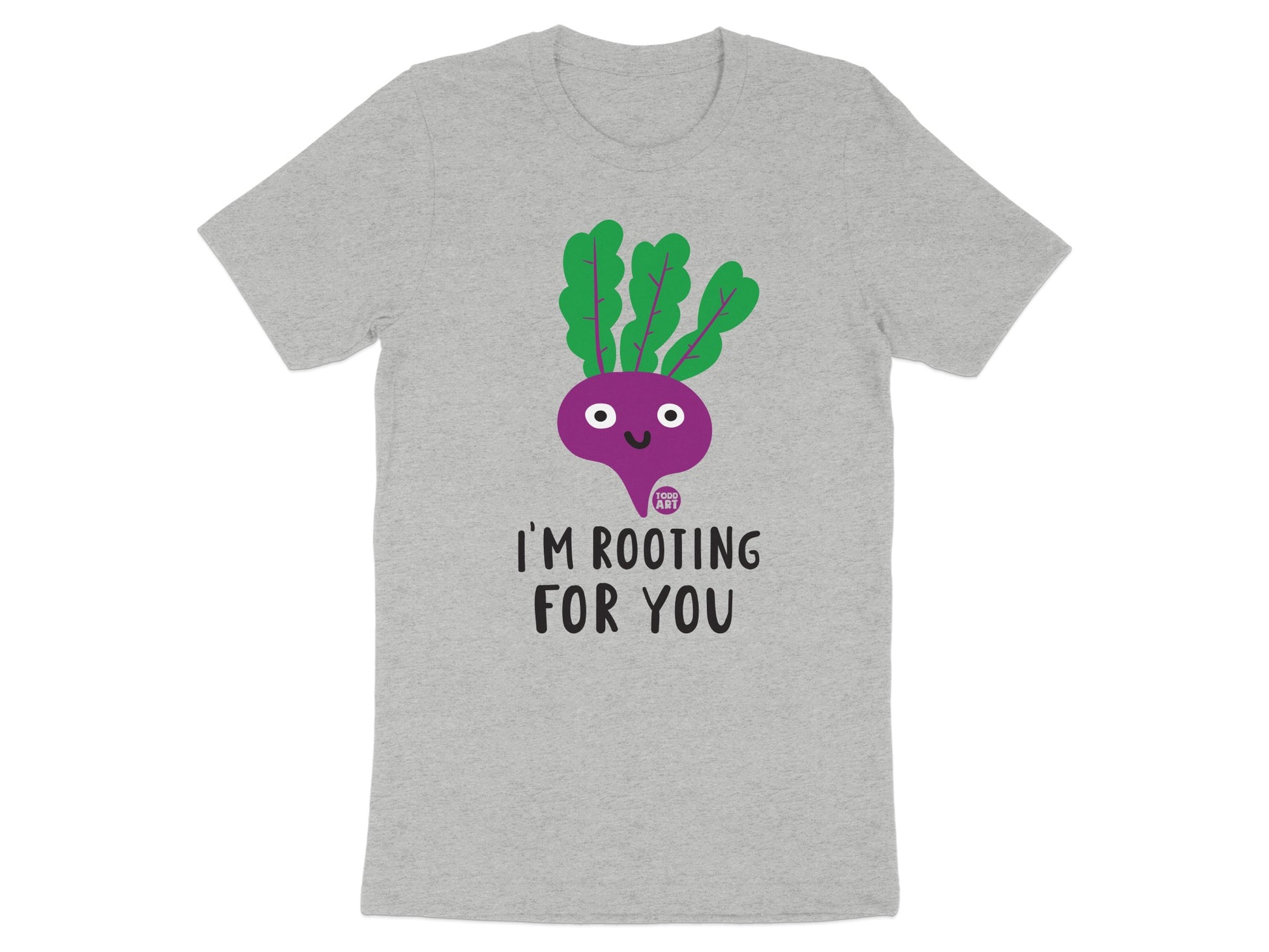 I'm Rooting For You Cute Vegetable Graphic Tee