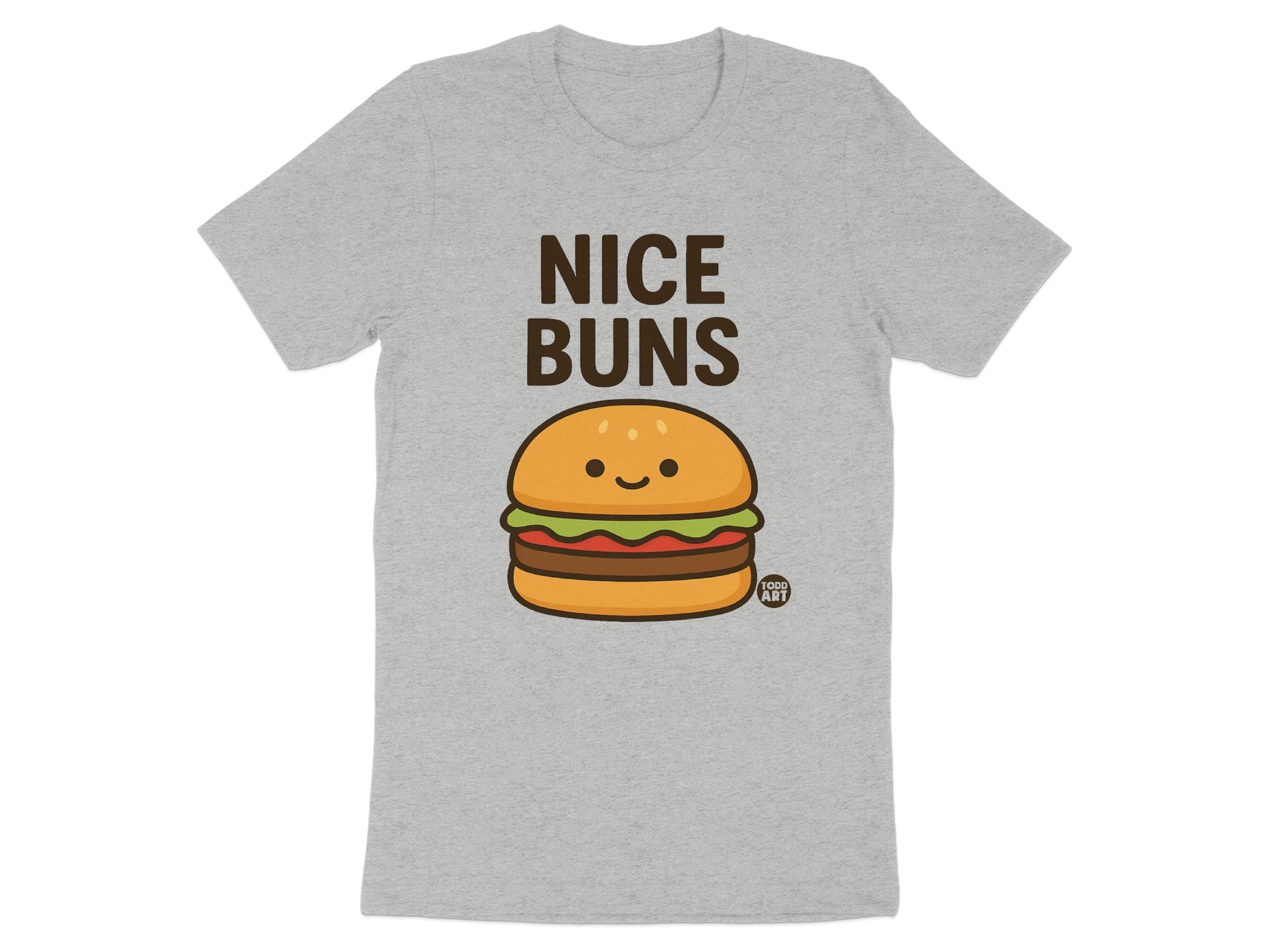 Nice Buns Cute Hamburger Graphic Tee shirt product