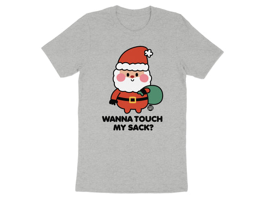 Wanna Touch My Sack Santa Claus Graphic Tee product