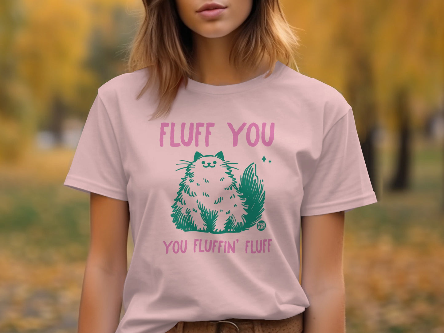 Fluff You You Fluffin' Fluff Cat Graphic T-Shirt product