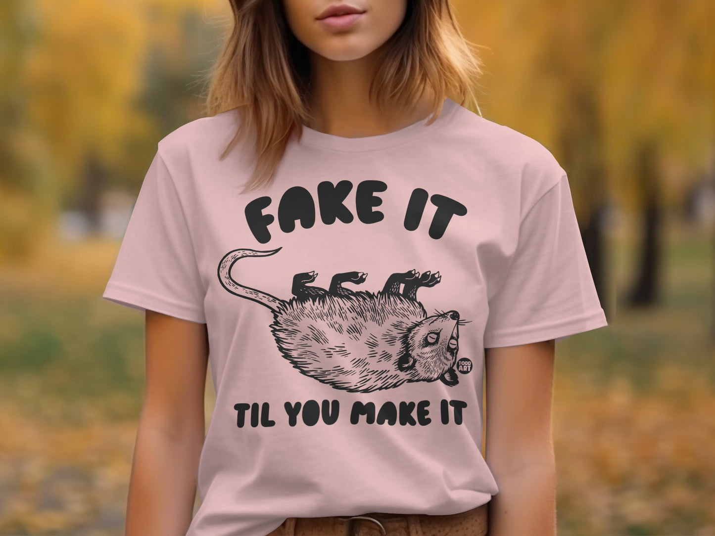 Fake It Til You Make It Graphic Tee