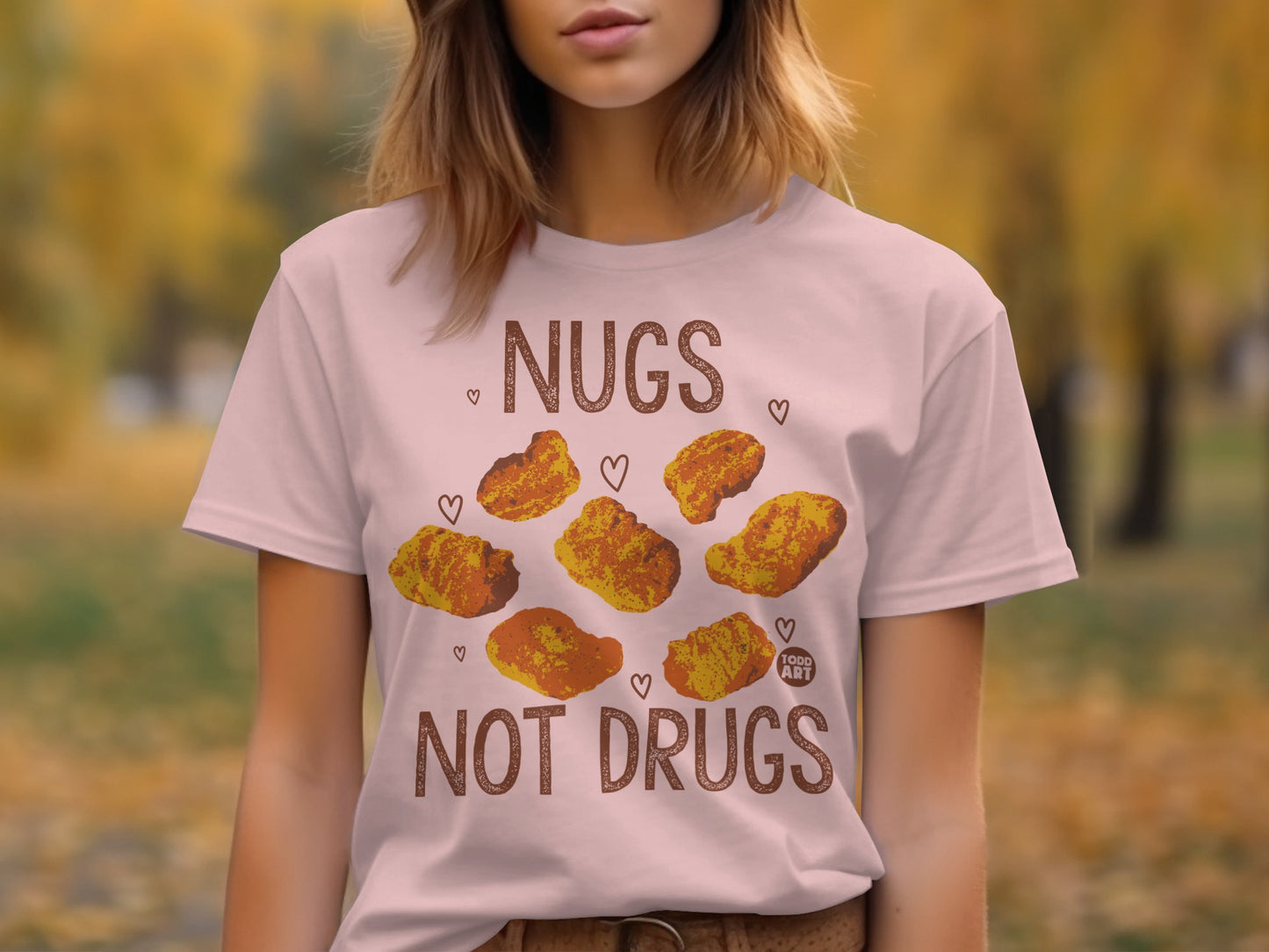 Nugs Not Drugs Graphic Tee Trendy Casual Shirt product