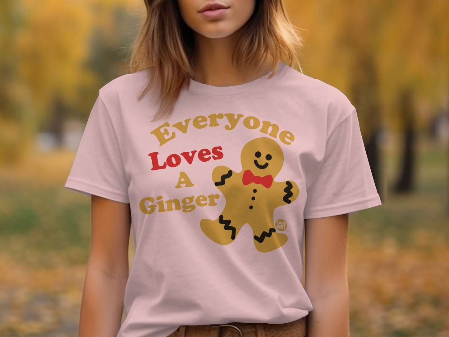 Everyone Loves A Ginger Printed T-shirt product