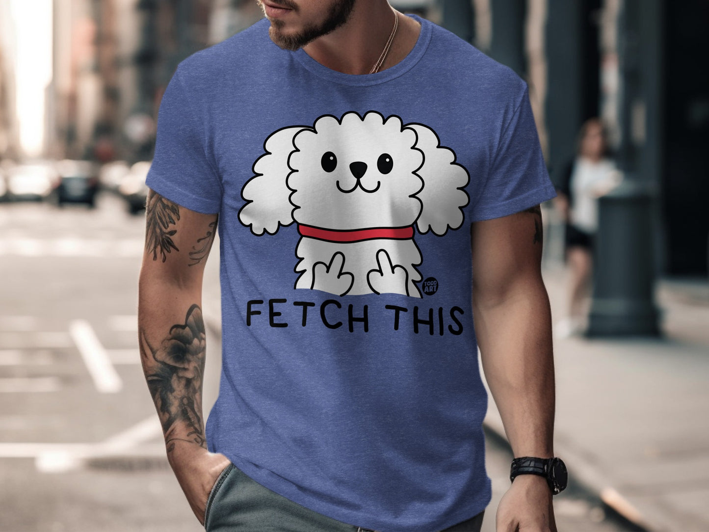 Fetch This Cute Cartoon Graphic T-Shirt product type
