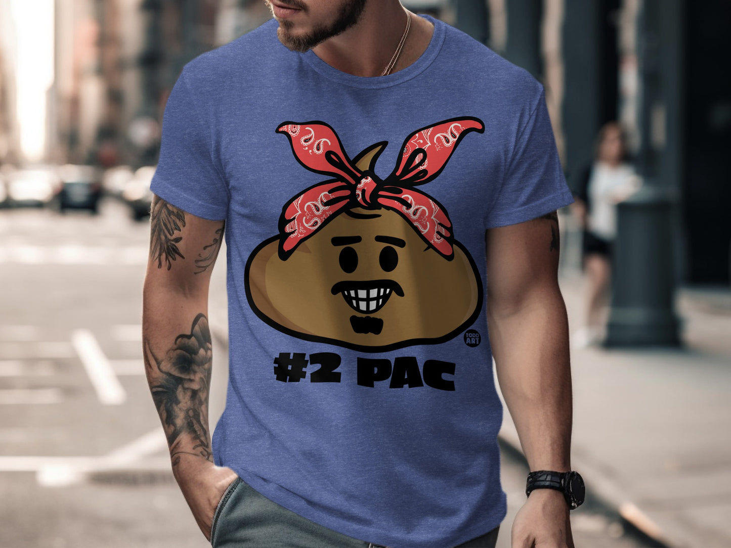 #2 PAC Novelty Graphic T-Shirt for Casual Looks