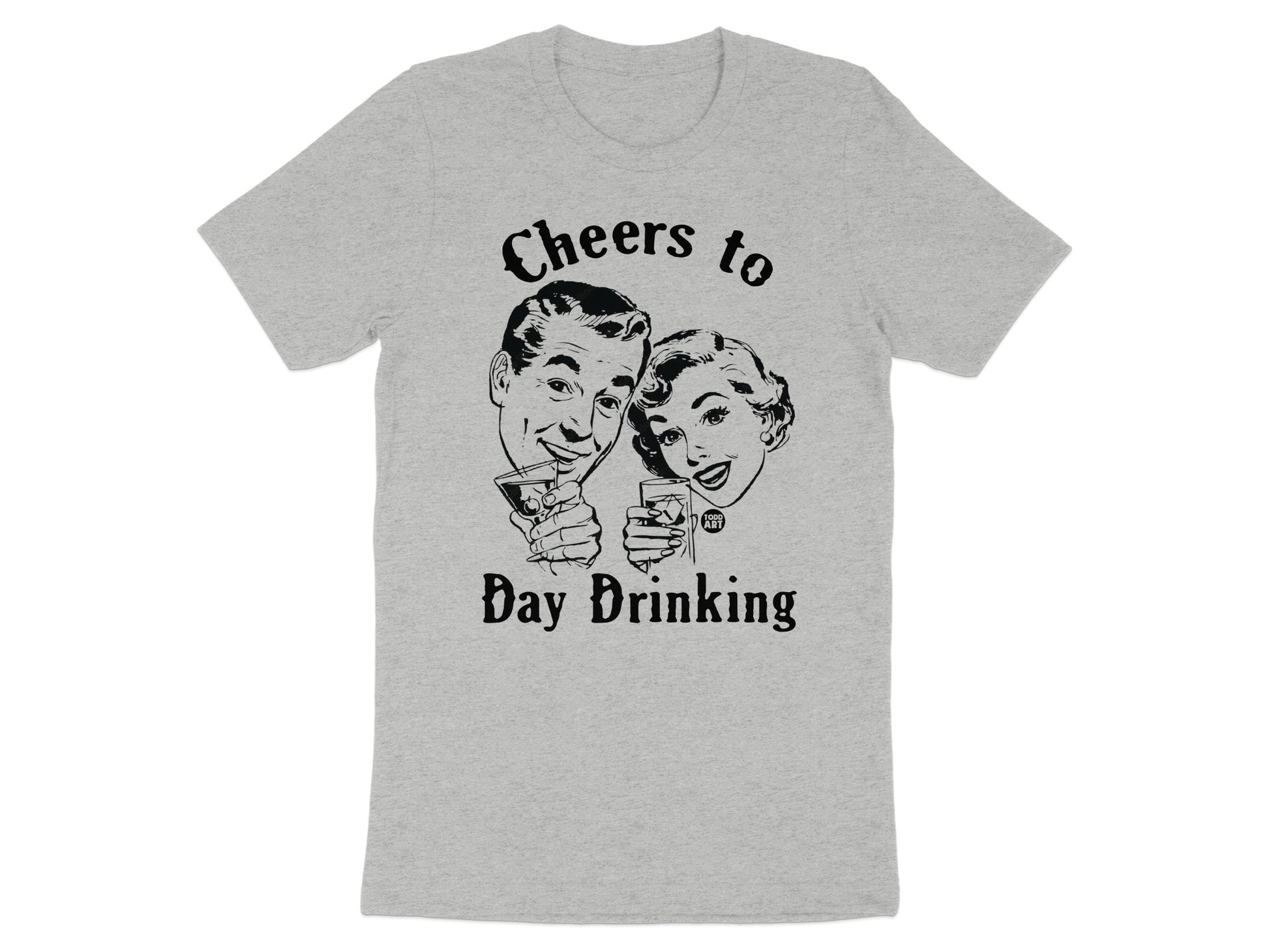 Cheers to Day Drinking Graphic T-Shirt product