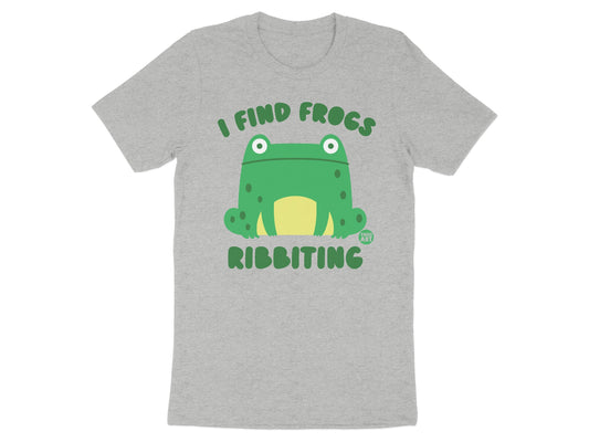 I Find Frogs Ribbiting Graphic T-shirt product type