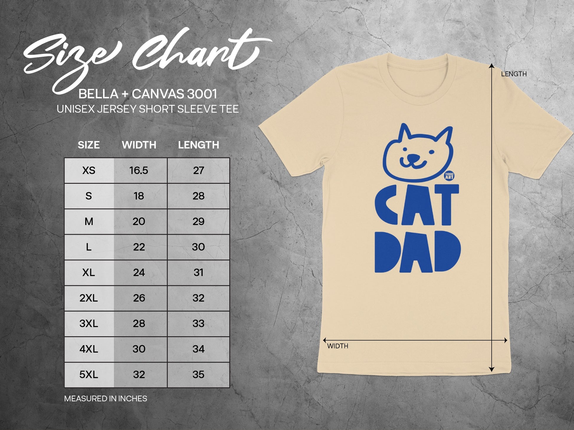 Cat Dad Graphic Unisex Jersey Short Sleeve Tee product
