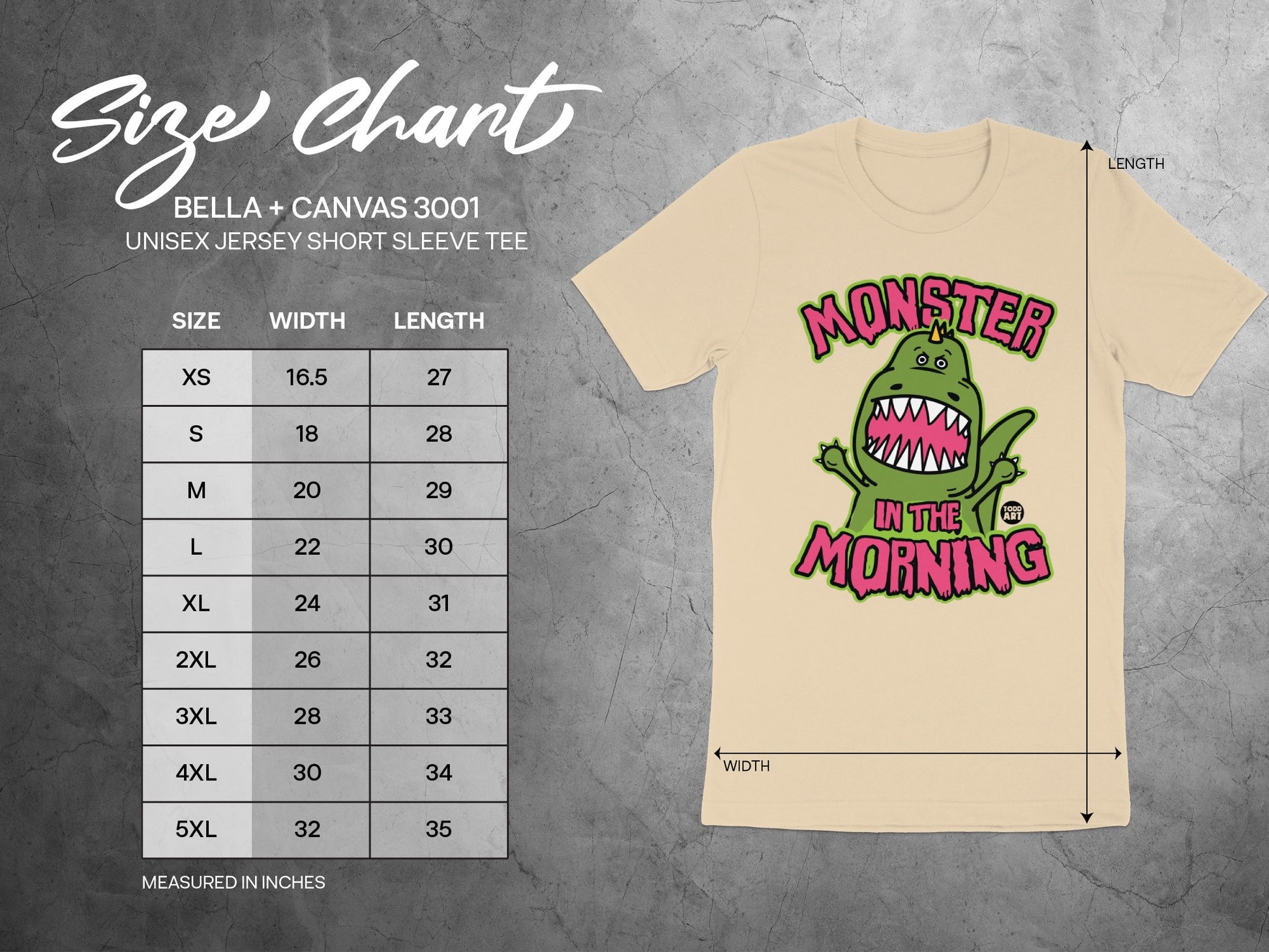 Monster In The Morning Unisex Jersey Short Sleeve Tee product