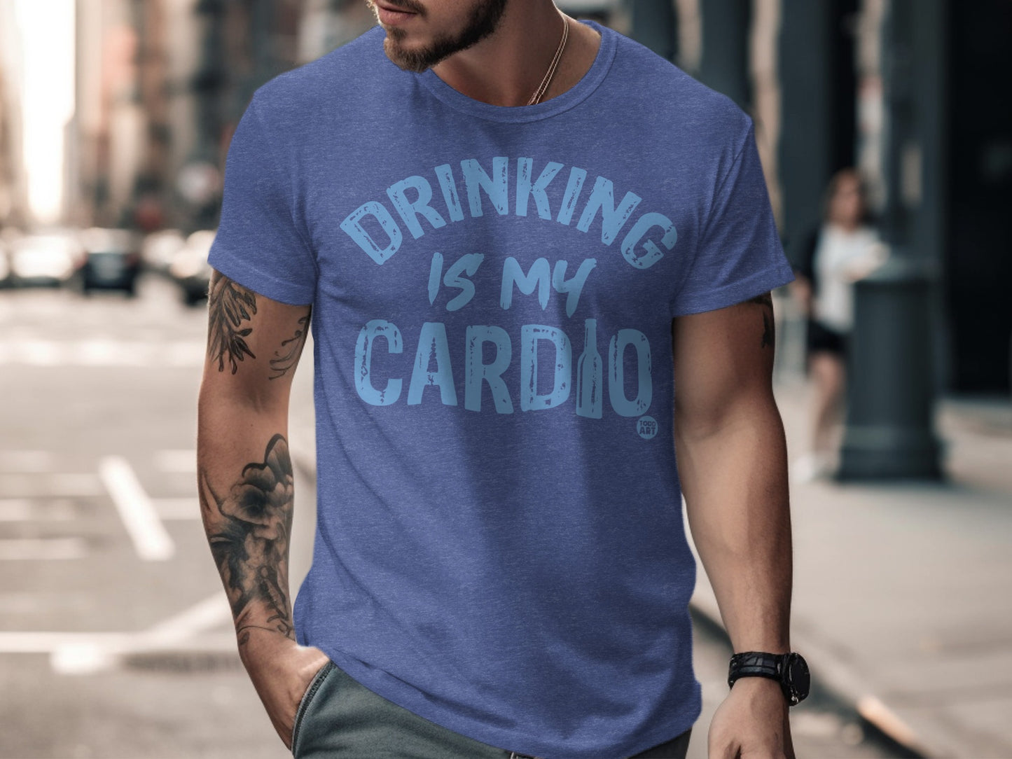 Drinking Is My Cardio Graphic Tee product