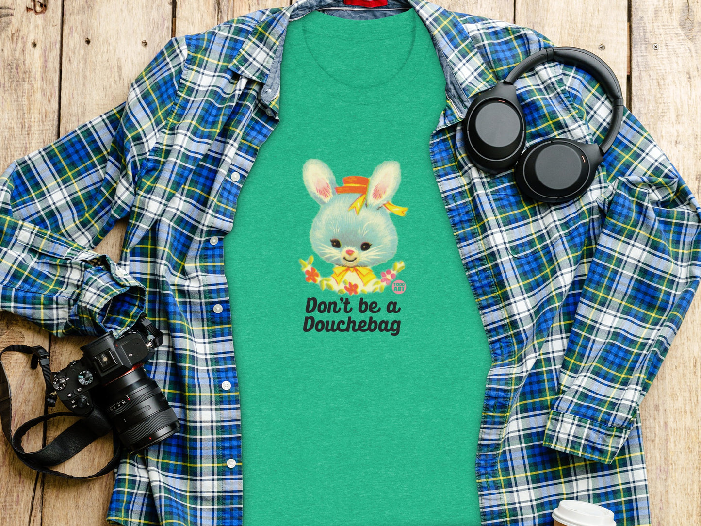 Don't be a Douchebag Bunny Graphic T-shirt product