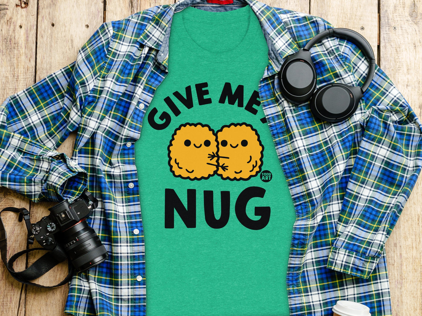 Give Me Nug Graphic T-Shirt Perfect Casual Product