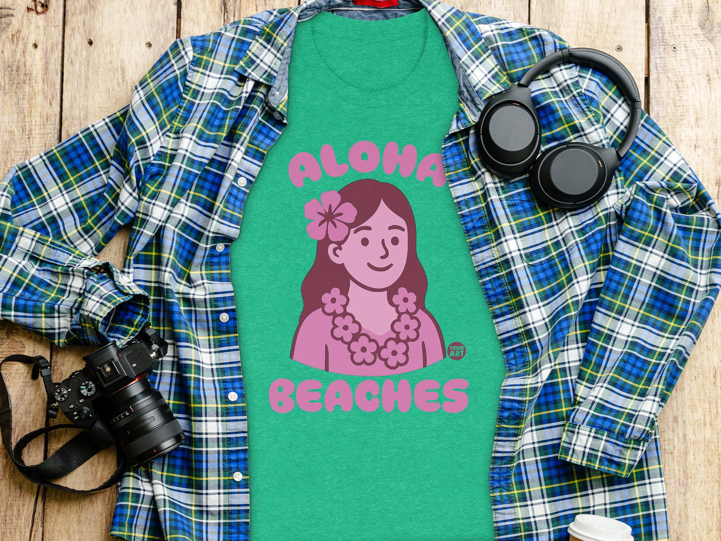 Aloha Beaches Graphic Tee for Casual Summer Outfits