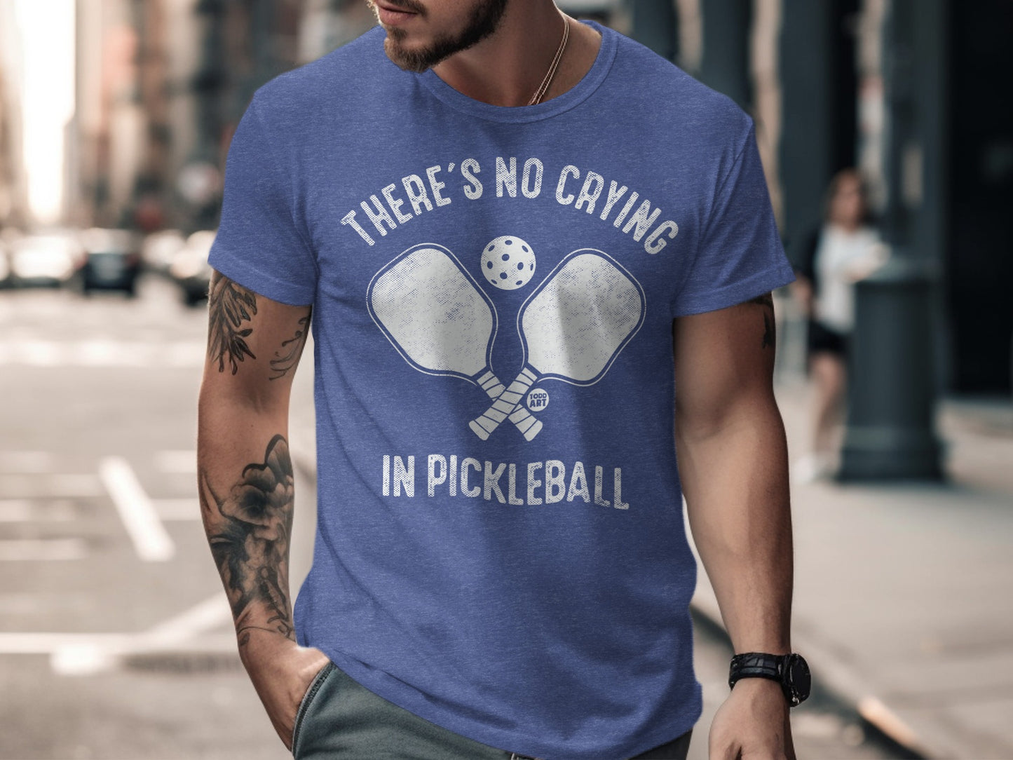 There's No Crying In Pickleball T-shirt
