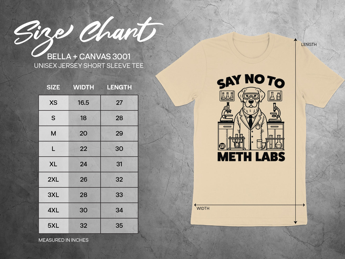 Say No To Meth Labs Short Sleeve Tee product type