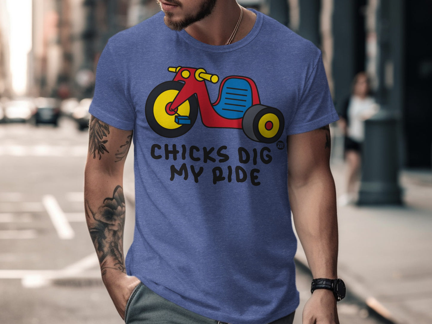 Chicks Dig My Ride Tricycle Graphic T-Shirt product