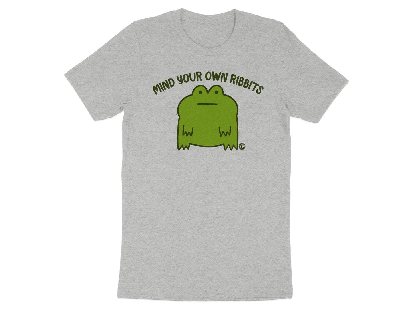 Mind Your Own Ribbits Frog Graphic T-Shirt product