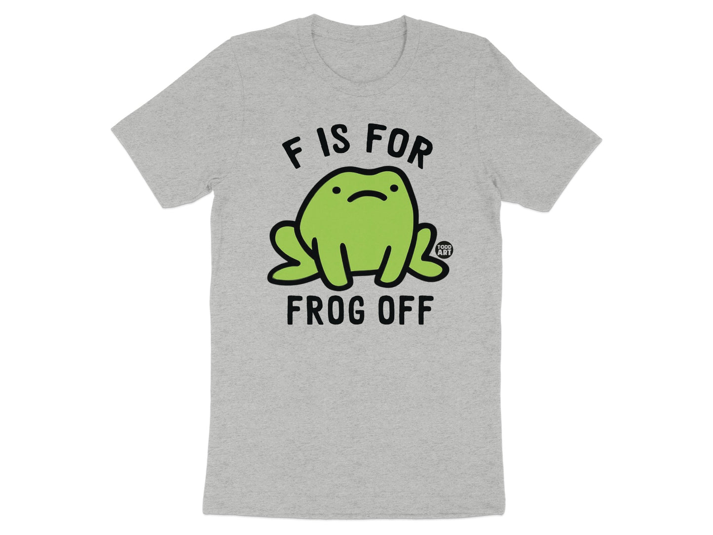 F Is For Frog Off Funny Frog Graphic Shirt product