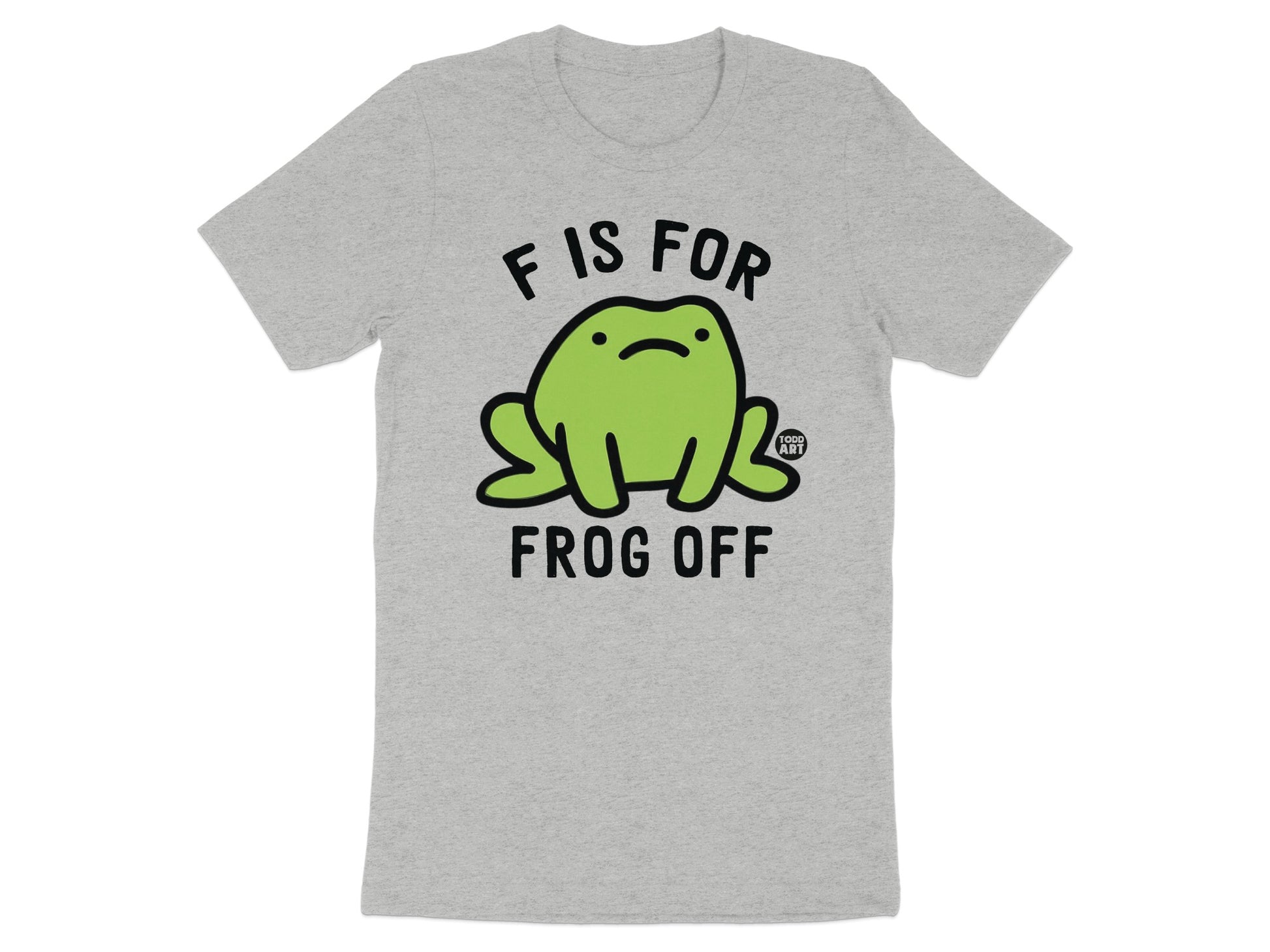 F Is For Frog Off Funny Frog Graphic Shirt product