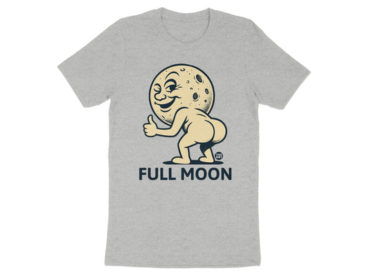 Funny Full Moon Graphic Tee Shirt product