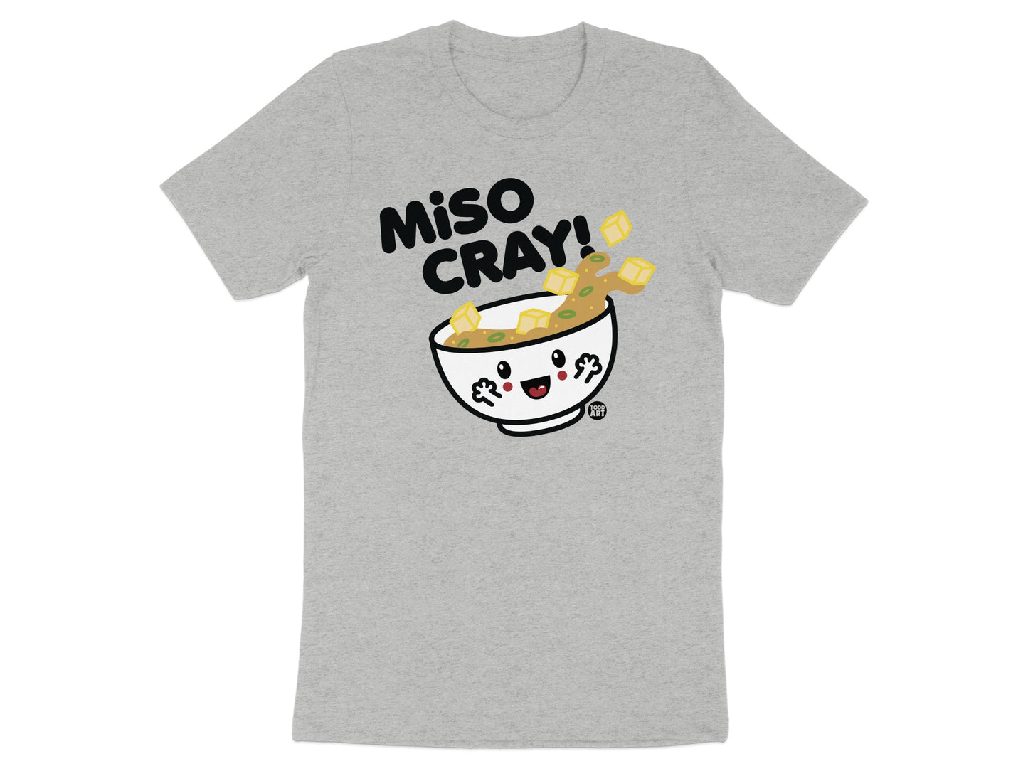 Miso Cray T-Shirt Fun Cartoon Graphic Apparel