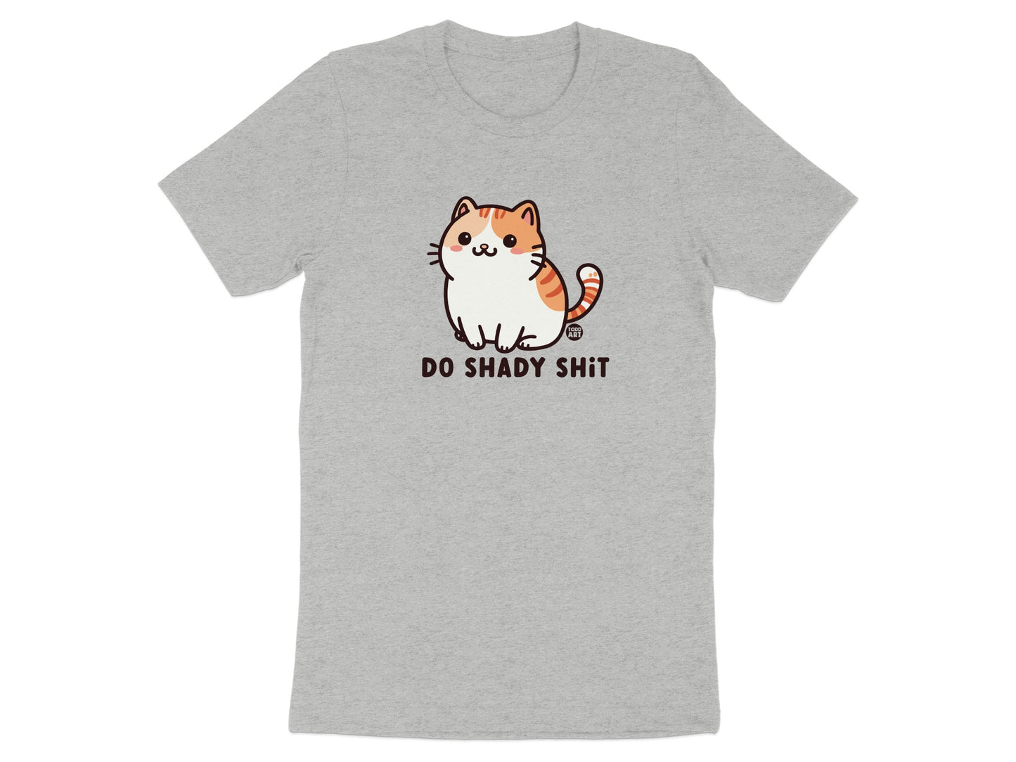 Cute Cat Do Shady Shit Graphic T-Shirt product type