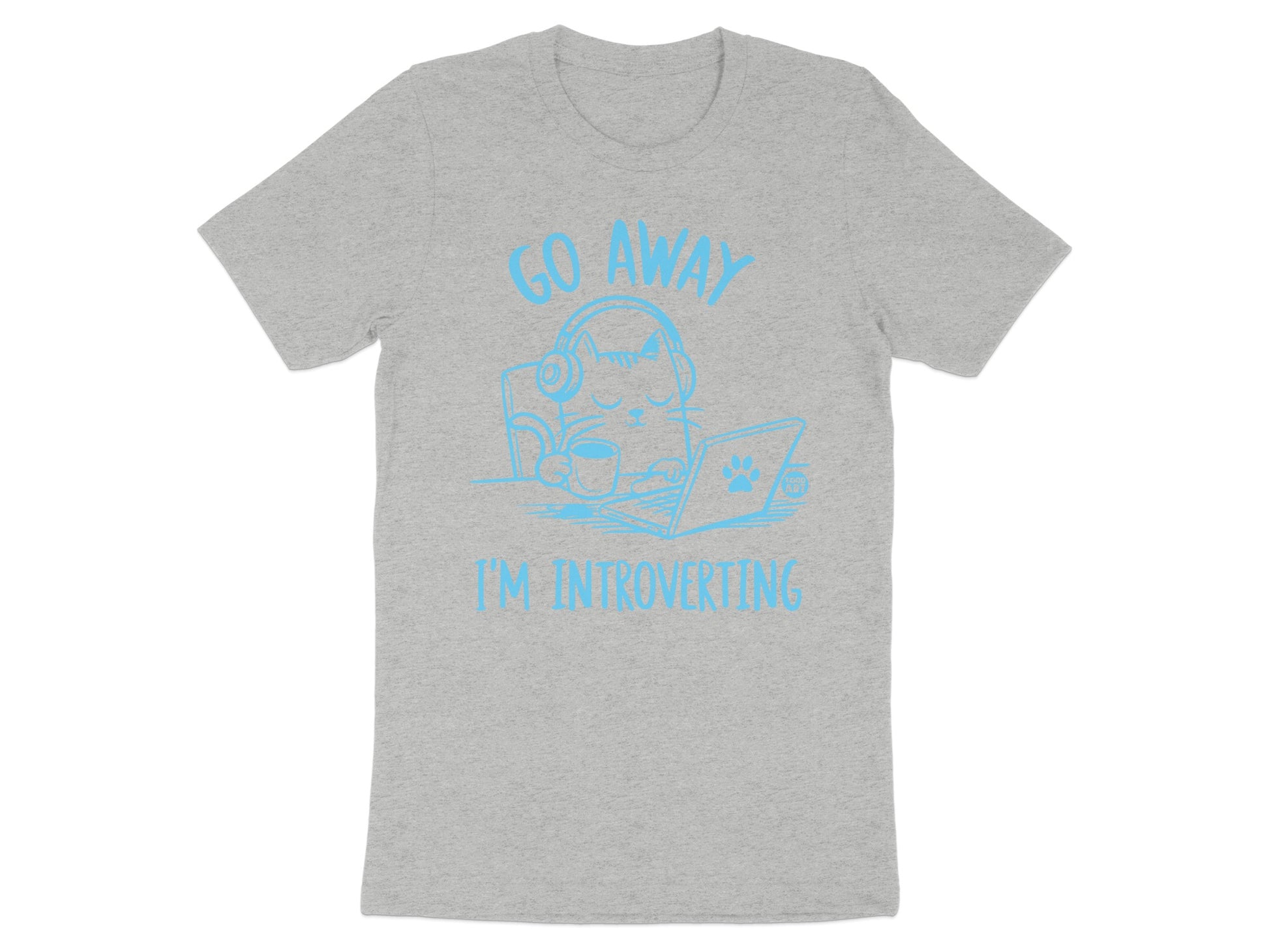 Go Away I'm Introverting Funny Cat T-shirt product